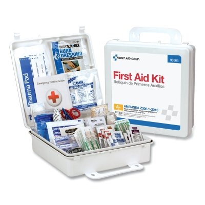 50 PERSON FIRST AID KIT ANSI A+ PLASTIC
